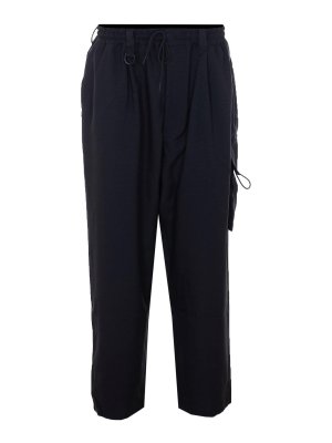 Y-3: スウェットパンツ - トラックスーツ ボトムス - 黒