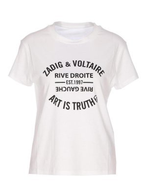 ZADIG&VOLTAIRE: t-shirt - T-shirt  bianca della passeggiata