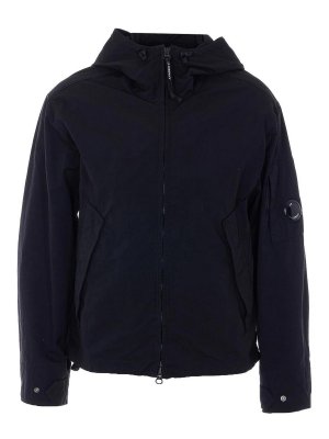 C.P. COMPANY: casual jackets - Black Jacket With Zip Closure