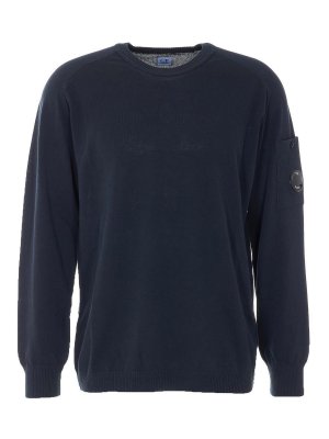 C.P. COMPANY: maglia collo rotondo - Maglione con logo