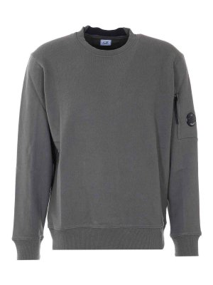 C.P. COMPANY: Sweatshirts & Sweaters - Logo Sweatshirt