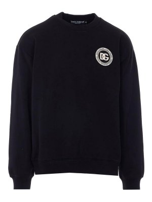 DOLCE & GABBANA: Sweatshirts & Pulls - Sweat-Shirts - Noir