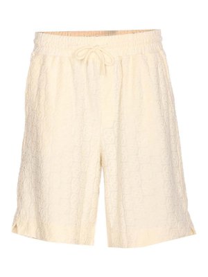 DRÔLE DE MONSIEUR: Trousers Shorts - White Shorts