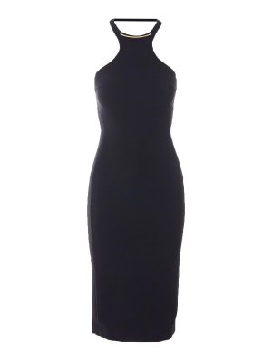 ELISABETTA FRANCHI: ニーレングスドレス - 膝丈ドレス - 黒