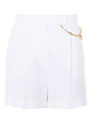 ELISABETTA FRANCHI: トラウザーショーツ - ショートパンツ - 白