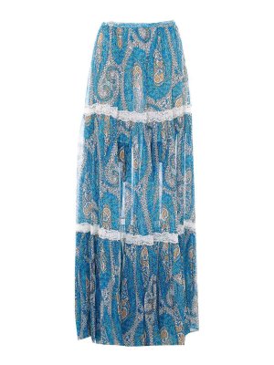 ETRO: gonne al ginocchio  e longuette - Gonna azzurra