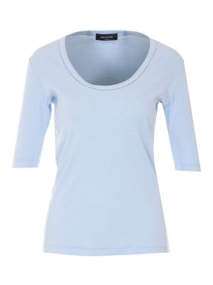 FABIANA FILIPPI: crew necks - Light Bluet-Shirt