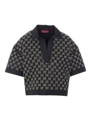 GUCCI: Tops & Tank tops - Lame Tweed Wool Embroidered Top