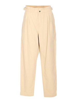Isabel Marant Etoile: Pantalones casual - Pantalón Casual - Beis