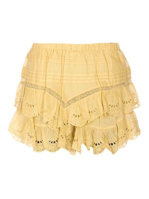 Isabel Marant Etoile: Knielange und Midi Röcke - Midirock - Gelb