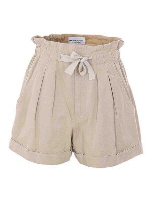 Isabel Marant Etoile: Shorts - Shorts - Beis
