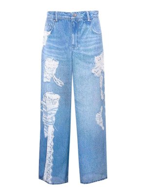 Liu Jo: pantaloni casual - Denim Effect Pants