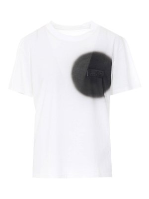 MM6 MAISON MARGIELA: t-shirt - T-shirt  stampata