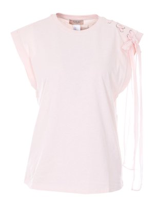 Pinko: Blusas - Blusa - Color Carne Y Neutral
