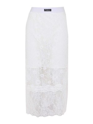 Pinko: gonne al ginocchio  e longuette - Gonna Harmonie Bianca