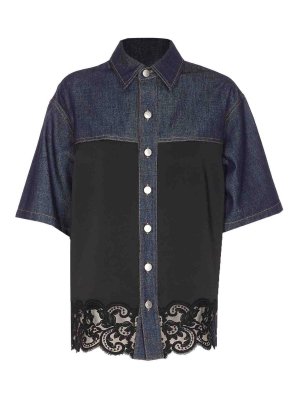 STELLA McCARTNEY: shirts - Denim Shirt With Frontal Buttons Closure