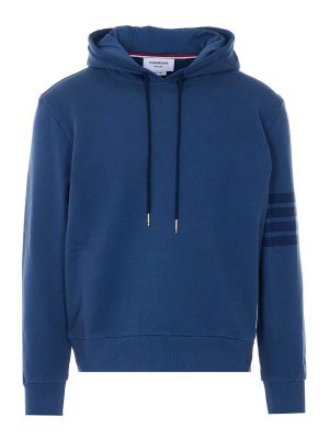 THOM BROWNE: Sweatshirts & Pulls - Sweat-Shirts - Bleu