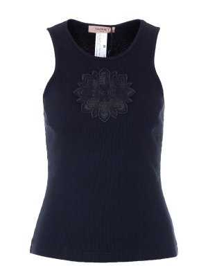 TWINSET: Tops & Tank tops - Black Tank Top
