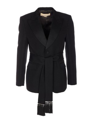 VALENTINO GARAVANI: casual jackets - Black Jacket