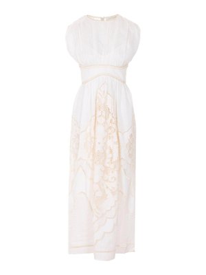 ZIMMERMANN: Strickpullover mit Rundhalsausschnitt - Rundhalspullover - Weiß