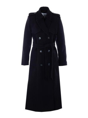 IVY OAK: ニーレングスコート - 膝丈コート - 黒