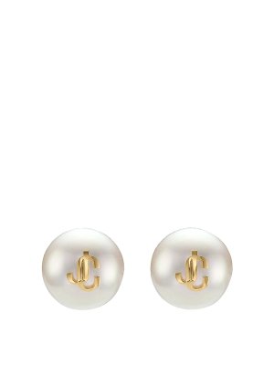 JIMMY CHOO: Pendientes - Pendientes - Blanco