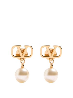 VALENTINO GARAVANI: Ohrringe - Ohrring - Gold