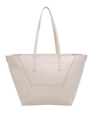 BRUNELLO CUCINELLI: totes bags - White Tote Bag
