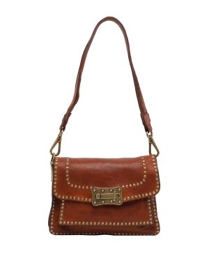 CAMPOMAGGI: borse a tracolla - Borsa a tracolla Agnese marrone