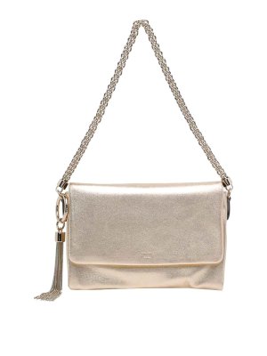 JIMMY CHOO: Schultertaschen - Schultertasche - Gold