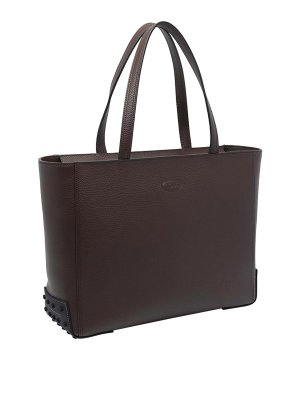 TOD'S: Schultertaschen - Schultertasche - Braun