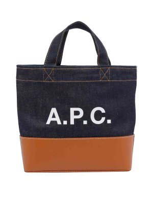 A.P.C.: トートバッグ - トートバッグ - ブルー