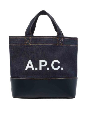 A.P.C.: トートバッグ - トートバッグ - ブルー