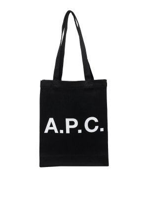 A.P.C.: トートバッグ - トートバッグ - 黒