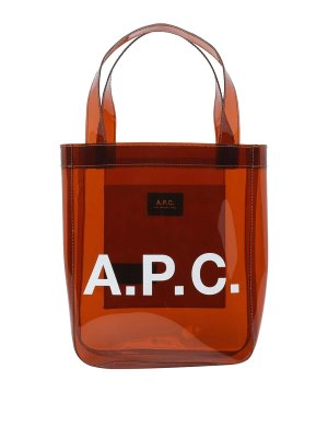 A.P.C.: トートバッグ - トートバッグ - ブラウン