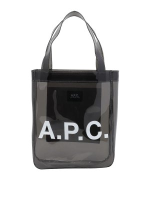 A.P.C.: Handtaschen - Shopper - Grau