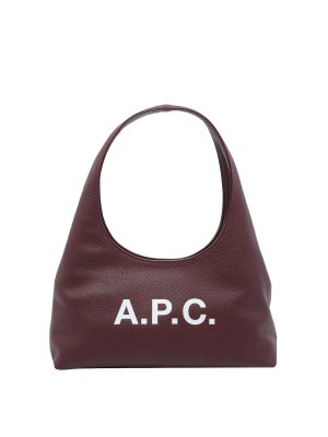 A.P.C.: Schultertaschen - Schultertasche - Lila