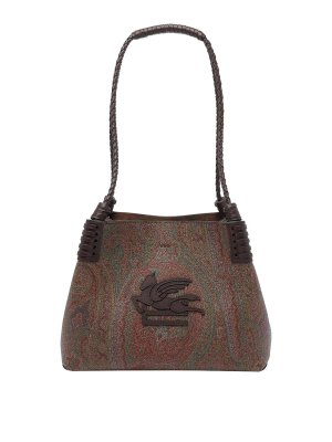 ETRO: totes bags - Small Libra Arnica Shopping Bag