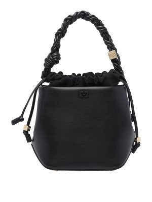 GANNI: Bolsos Saco - Bolso Saco - Negro