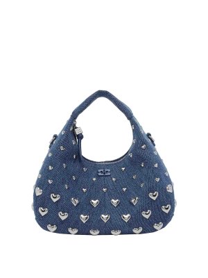 GANNI: Bolsos Shopping - Bolso Shopping - Azul