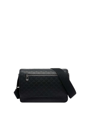 GUCCI: cross body bags - Medium Gg Emblem Crossbody Bag
