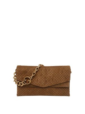GUCCI: shoulder bags - Big Gg Chain Shoulder Bag