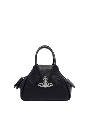 VIVIENNE WESTWOOD: shopper - Borsa Mini Yasmine nera