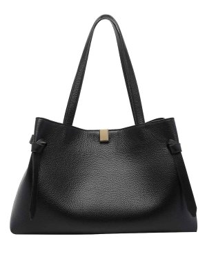 YUZEFI: Handtaschen - Shopper - Schwarz