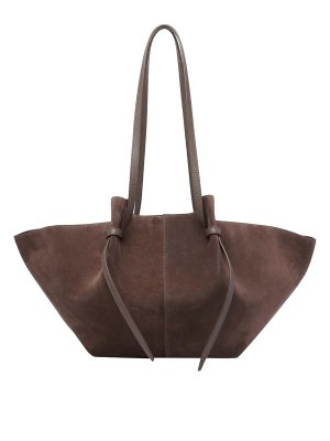 YUZEFI: ショルダーバッグ - ショルダーバッグ - ブラウン