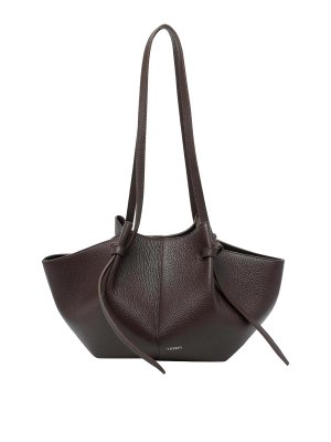 YUZEFI: ショルダーバッグ - ショルダーバッグ - ブラウン