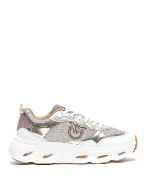 Pinko: sneakers - Sneakers rosa platino