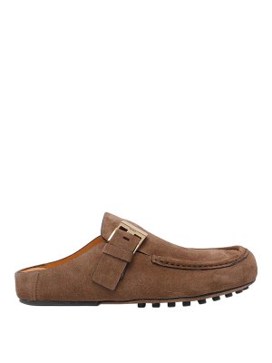 TOD'S: Zapatos chinelas - Chinelas - Marrón