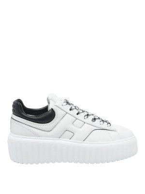 HOGAN: trainers - H-Stripes Platform Sneakers