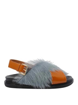 Marni: Sandalen - Sandalen - Bunt